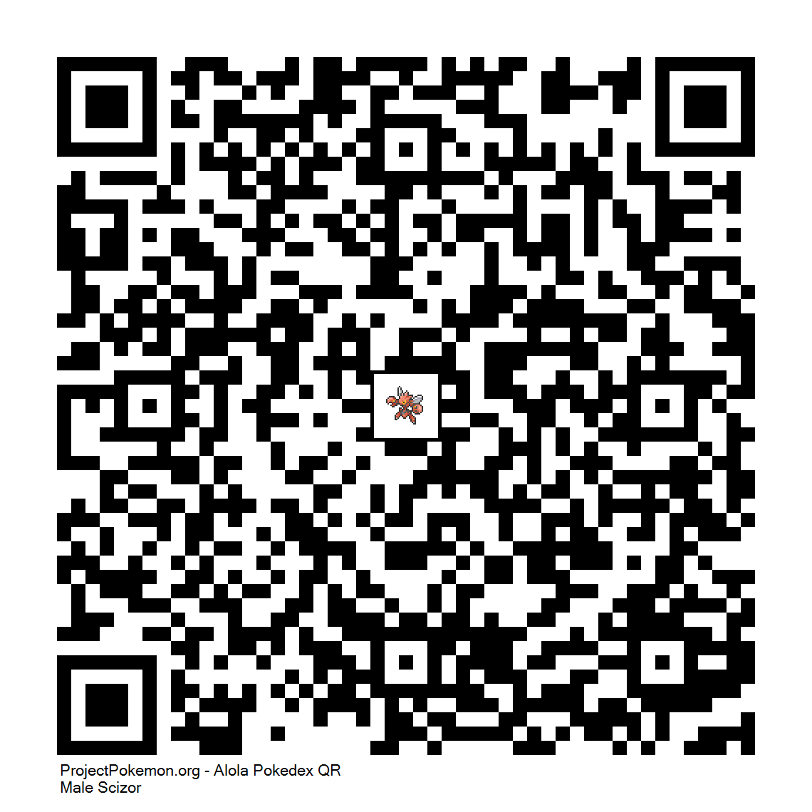 Cdigo QR de Scizor